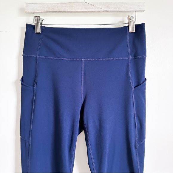 Fabletics Pureluxe Blue Activewear Yoga Leggings sz Medium - Picture 3 of 8